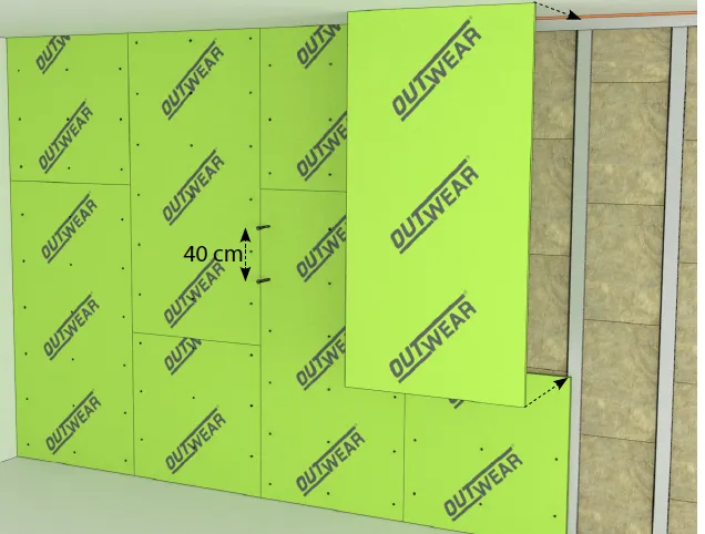 Outwear - zastosowanie płyt w budownictwie